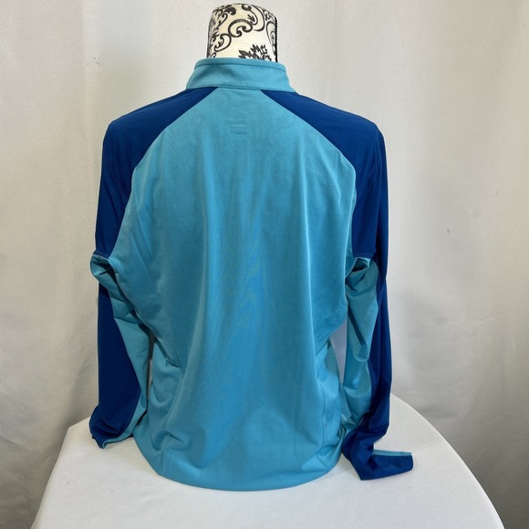 Arc'teryx Performance 1/4 Zip Women's Lightweight Pullover Base Layer Blue Sz XL - Picture 4 of 10
